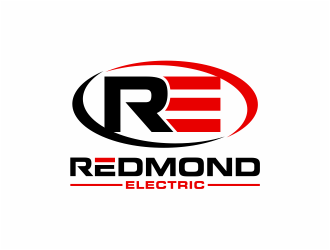 Redmond Electric logo design by mutafailan