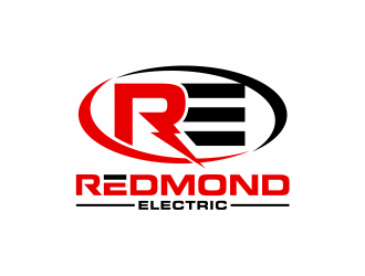 Redmond Electric logo design by mutafailan