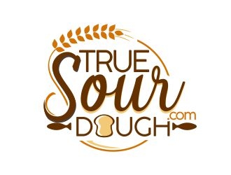 TrueSourdough.com logo design by veron
