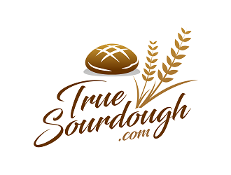 TrueSourdough.com logo design by haze