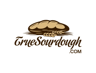 TrueSourdough.com logo design by JessicaLopes