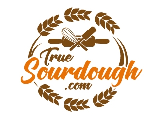 TrueSourdough.com logo design by ElonStark