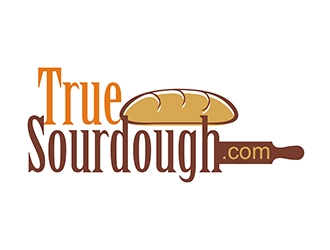 TrueSourdough.com logo design by gitzart