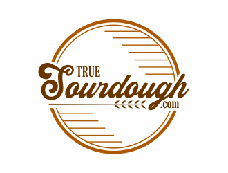 TrueSourdough.com logo design by mutafailan