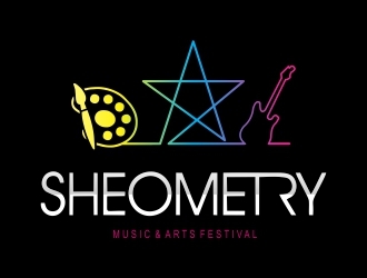 SHEOMETRY logo design by ManishKoli