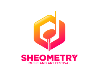 SHEOMETRY logo design by ekitessar
