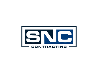 SNC CONTRACTING  logo design by goblin
