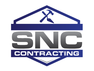 SNC CONTRACTING  logo design by scriotx