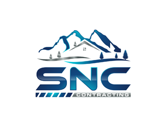 SNC CONTRACTING  logo design by ndaru