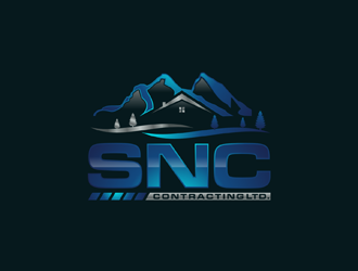SNC CONTRACTING  logo design by ndaru