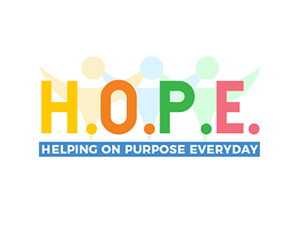 Helping on Purpose Everyday (H.O.P.E.) logo design by Optimus