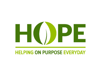 Helping on Purpose Everyday (H.O.P.E.) logo design by dchris