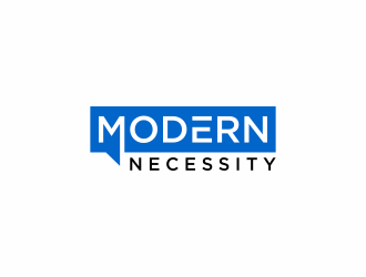 Modern Necessity  logo design by haidar