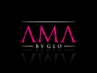 AMA BY GLO logo design by ammad