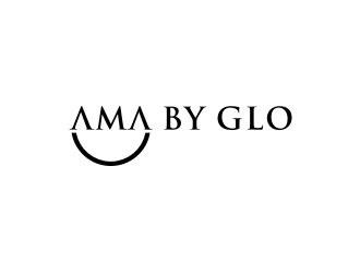 AMA BY GLO logo design by LOVECTOR