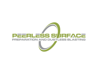 Peerless Surface Preparation and Dustless Blasting logo design by oke2angconcept