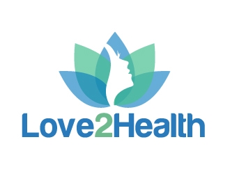 Love2Health logo design by ElonStark