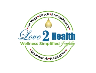 Love2Health logo design by cybil