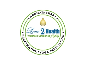 Love2Health logo design by cybil
