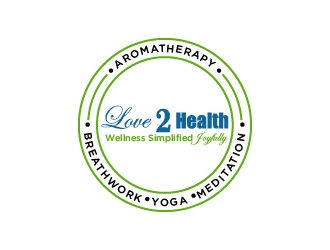 Love2Health logo design by cybil