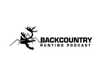 Backcountry Hunting Podcast logo design by oke2angconcept