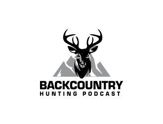 Backcountry Hunting Podcast logo design by oke2angconcept