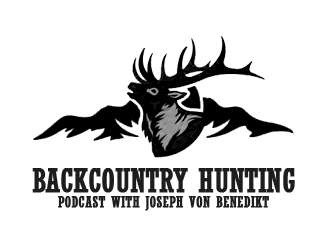 Backcountry Hunting Podcast logo design by nikkl