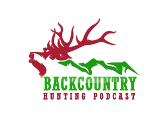 Backcountry Hunting Podcast logo design by nikkl