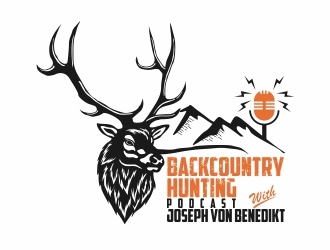Backcountry Hunting Podcast logo design by Eko_Kurniawan