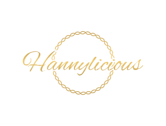Hannylicious logo design by BlessedArt