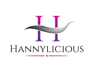 Hannylicious logo design by Boomstudioz