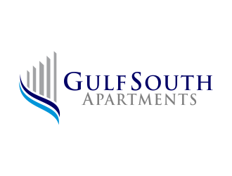 Gulf South Apartments logo design by done