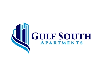 Gulf South Apartments logo design by CreativeKiller