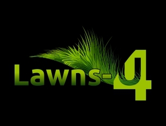Lawns-4-U logo design by mngovani