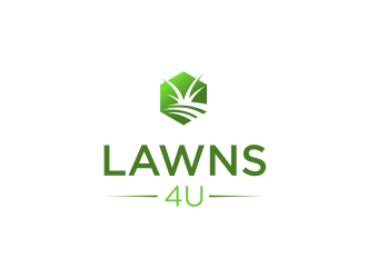 Lawns-4-U logo design by Kanya