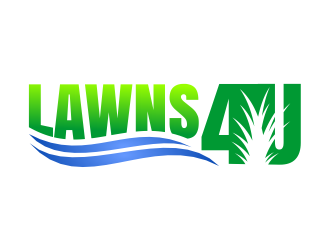 Lawns-4-U logo design by cintoko
