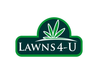 Lawns-4-U logo design by mckris