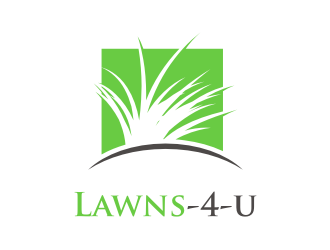 Lawns-4-U logo design by Zeratu