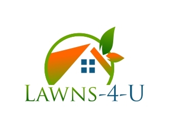 Lawns-4-U logo design by careem