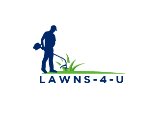 Lawns-4-U logo design by AnuragYadav