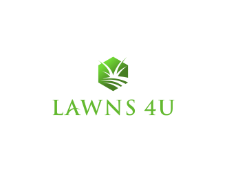 Lawns-4-U logo design by Kanya