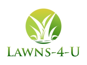 Lawns-4-U logo design by cikiyunn