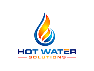 Hot Water Solutions logo design by hidro