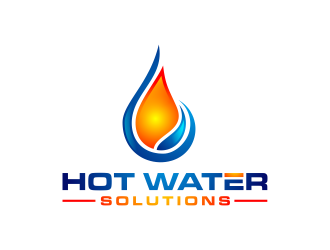 Hot Water Solutions logo design by hidro