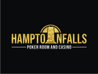 Hampton Falls Poker Room and Casino logo design by Zeratu