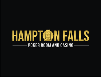 Hampton Falls Poker Room and Casino logo design by Zeratu
