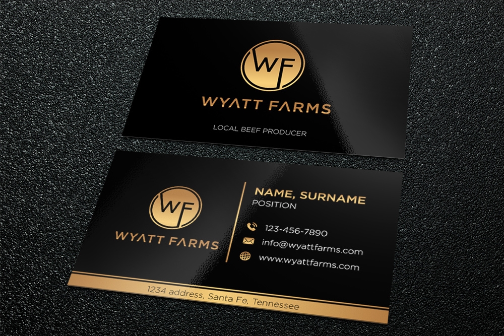 Wyatt Farms logo design by Art_Chaza