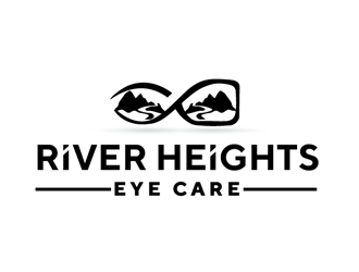 River Heights Eye Care logo design by Roma