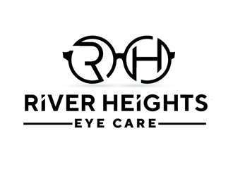 River Heights Eye Care logo design by Roma