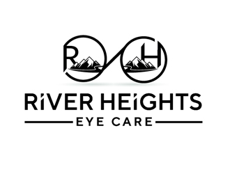 River Heights Eye Care logo design by Roma